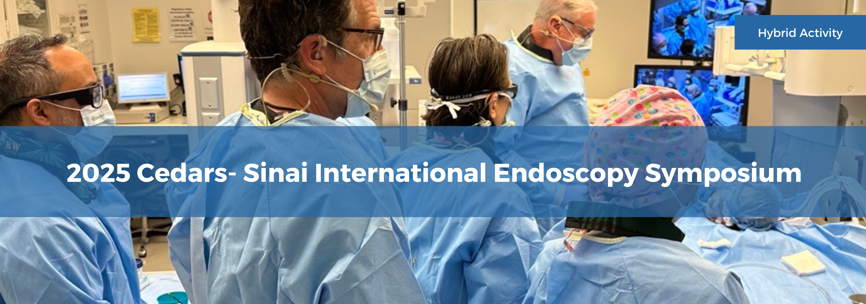 2025 Cedars-Sinai International Endoscopy Symposium Banner